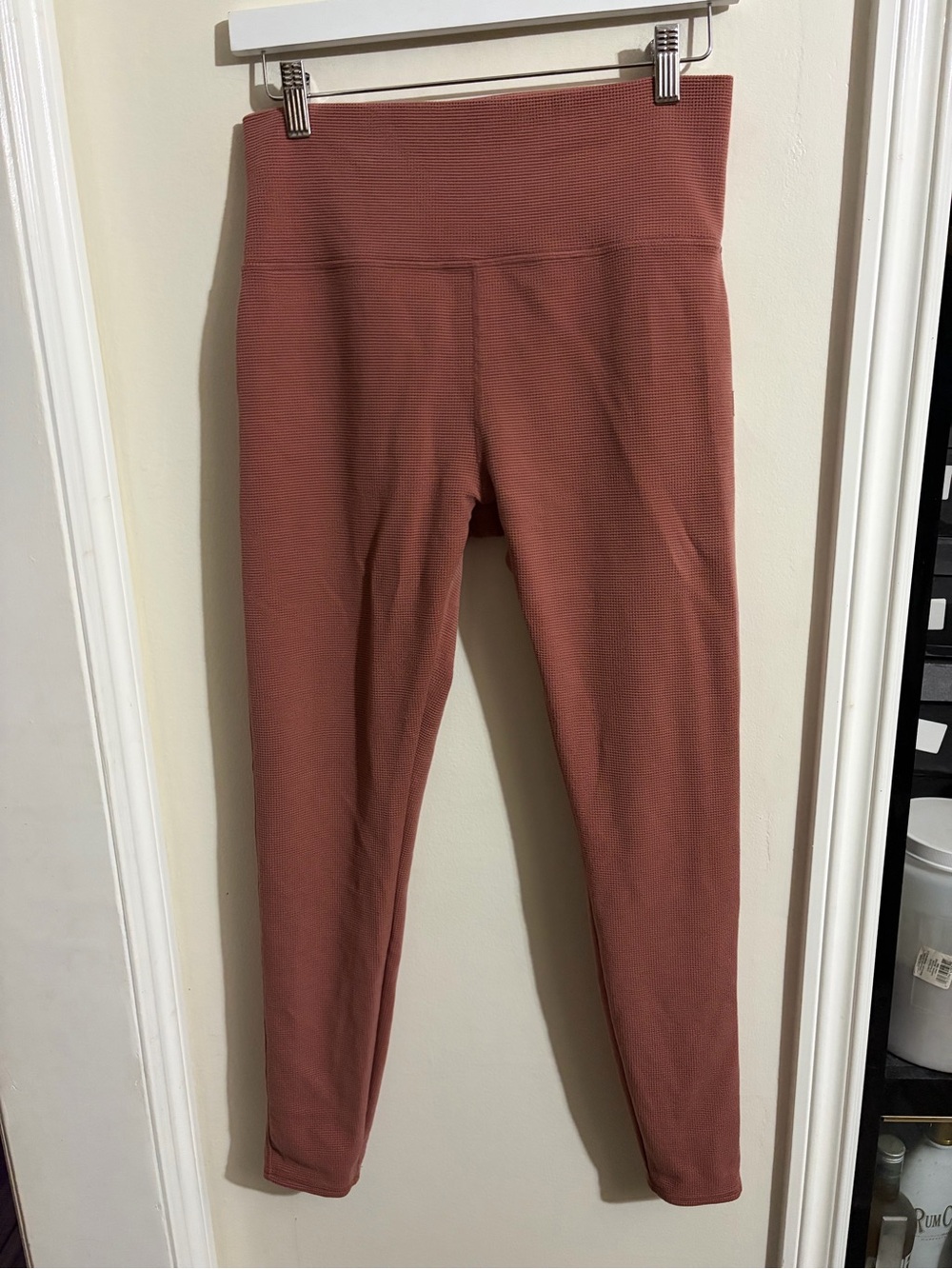 Vuori Women's Ribbed Leggings - Dusty Rose